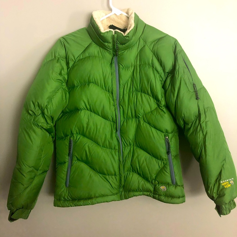 Mountain hardwear winter puffer coat.